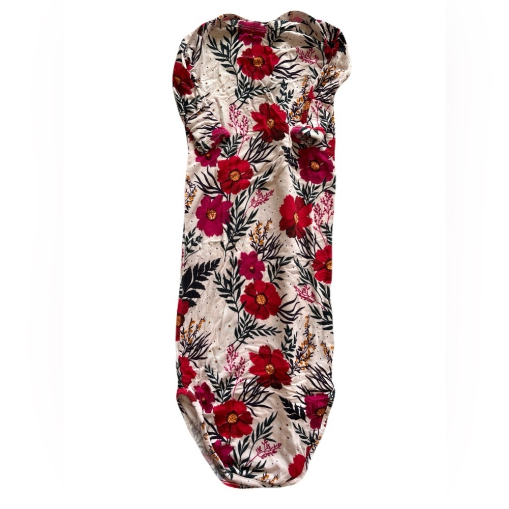 Posh Peanut Bamboo Floral Knotted Gown